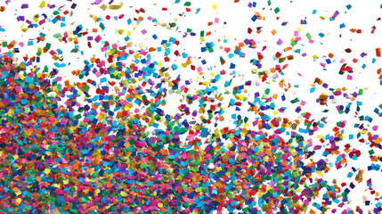 Vibrant, colorful confetti-like pattern