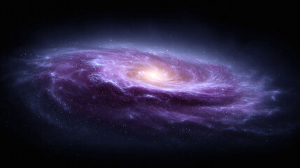 Stunning spiral galaxy illustration, a cosmic vortex of light and nebulae. Perfect for science, astronomy, or inspiring creative projects. Explore the universe