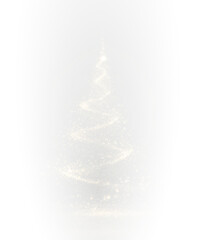 Christmas background with decorative green tree and holiday celebration png.
