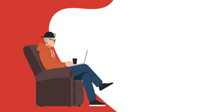 Dedicated person in protective gear actively cleans polluted water with a mop and recycle bucket, symbolizing environmental protection and sustainability efforts.