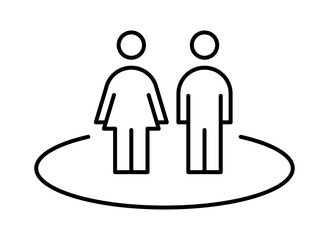 Human settlement and address, location icon