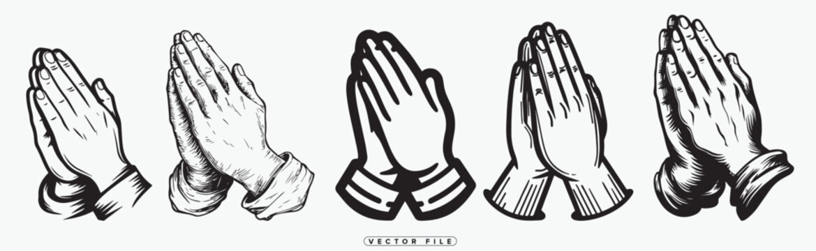 Detailed illustration of five ancient handaxes in a comparative view