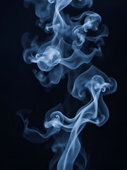 Fototapeta premium white smoke vapor effect set