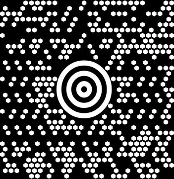 C&oacute;digo MaxiCode invertido