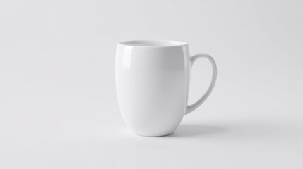 Fototapeta premium Empty white mug