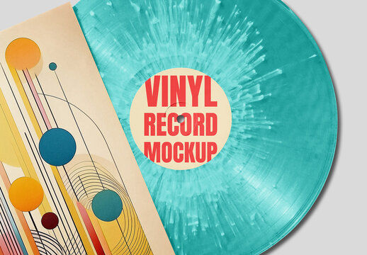 Vinyl Record Mockup