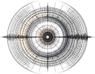 Abstract circular graphic design (1)