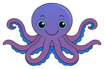 octopus cartoon character