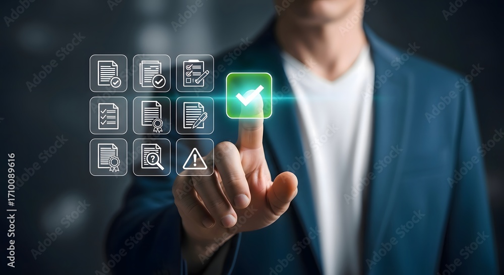 Poster document management system dms digital workflow automation business process management compliance so