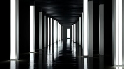 Naklejka premium light in the dark