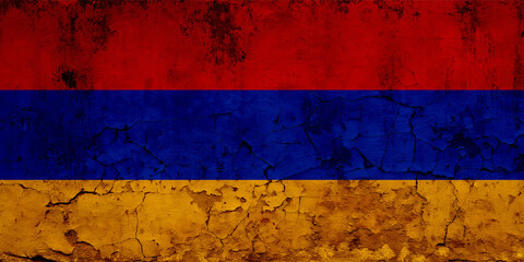 Grey Concrete Wall Texture Background Cracks Scratche Generative  Armenia  Flag