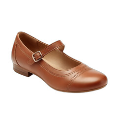 pair of brown shoes