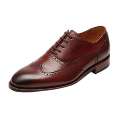 pair of brown shoes