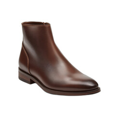 brown leather boots