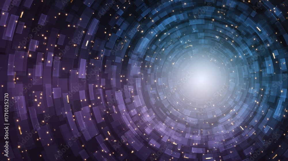 Aufkleber dynamic holographic password management icons digital space visual content secure environment futuri