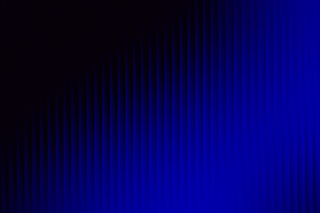 Black to blue diagonal gradient striped abstract background with vertical lines creating modern digital futuristic texture for wallpaper