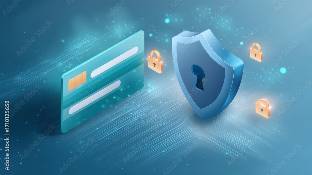Aufkleber password management action digital environment graphic content isometric view technology concept for