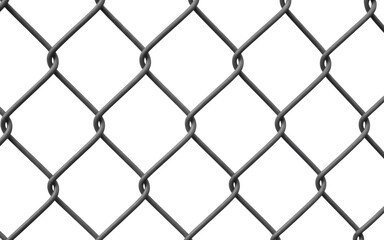 Naklejka premium Industrial chain link fence security pattern creates versatile design element for backgrounds or layouts with modern steel texture
