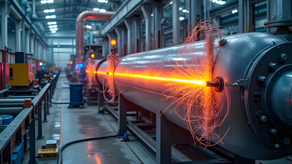 Digital Panel Displaying Processing Metrics