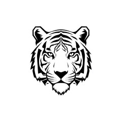 tiger head vector
