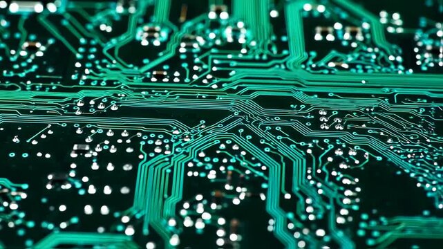 Close-up Circuit Board