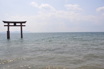 Fototapeta premium gazebo on the beach