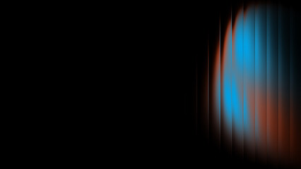 Abstract Blur Gradient Texture with Copper and Blue Accents on Dark Background