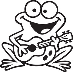 frog cartoon character