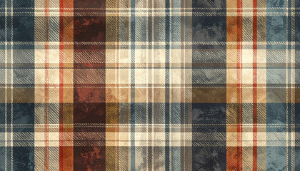 Plaid Fabric Texture