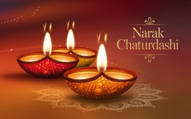 Happy Narak Chaturdashi Celebration Post