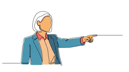 Businessman and Businesswoman Vector Line Art Office Workspace Illustration AI EPS PNG