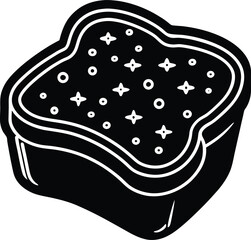 Abstract swirls of vibrant color flowing together in a dynamic composition isolated on transparent background