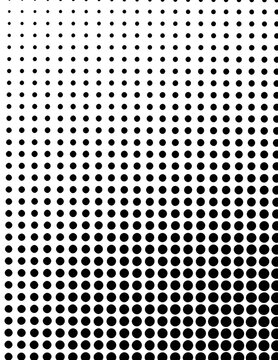 Vektor-Stil-Punktraster, Schwarz-Wei&szlig;, Nahaufnahme, Hochwinkel