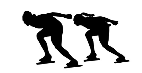 a black silhouette of a man and a woman in a pose, black, couple, man, people, pose, silhouette, woman, black, couple, man, people, pose, silhouette, woman