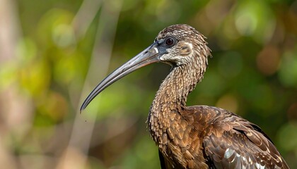 Close-up of a bird with a long beak