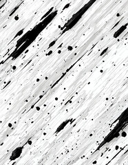 Abstrakte Schwarz-Weiß-Pinselstriche-Textur