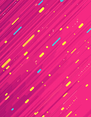 Abstrakter Hintergrund mit diagonalen Linien und Punkten