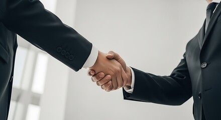 Business Deal Handshake Agreement.