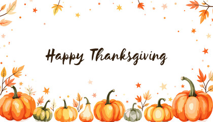 thanksgiving postcard, thanksgiving card, thanksgiving banner, thanksgiving poster, thanksgiving pattern, thanksgiving illustration, thanksgiving clipart, pumpkin, autumn, halloween, fall, thanksgivin