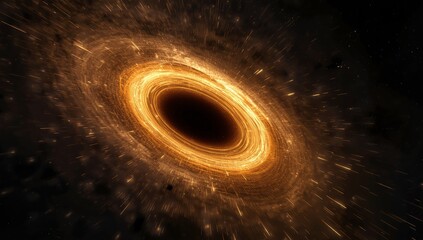 Luminous accretion disk around a black hole