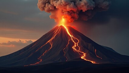 fire in the clouds