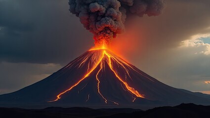 fire in the clouds