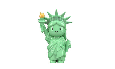 Cute Liberty Statue Figurine