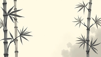 bamboo vector illustration