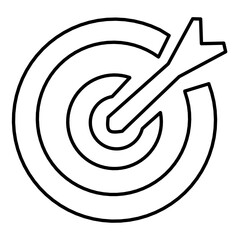 Target Icon – Goal Achievement Vector