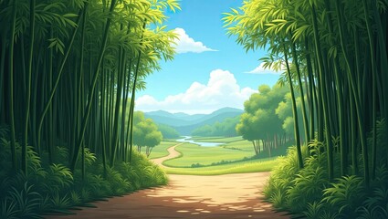 road through the forest