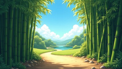 road in the forest