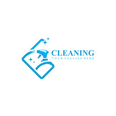 Cleaning Logo business Symbol Design Template illustration