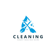 Cleaning Logo business Symbol Design Template illustration