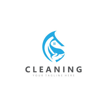 Cleaning Logo business Symbol Design Template illustration